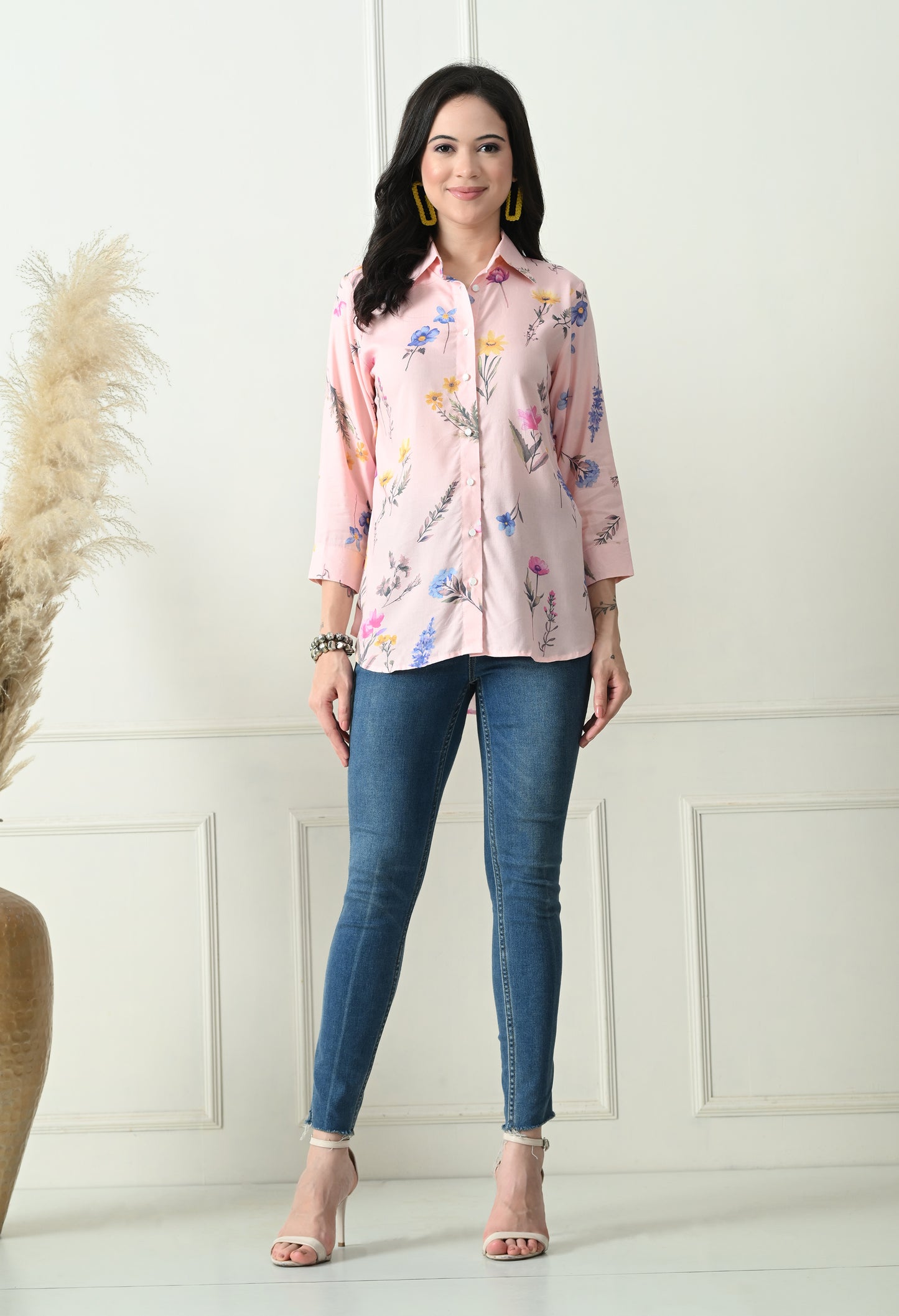 Blush Flora Shirt