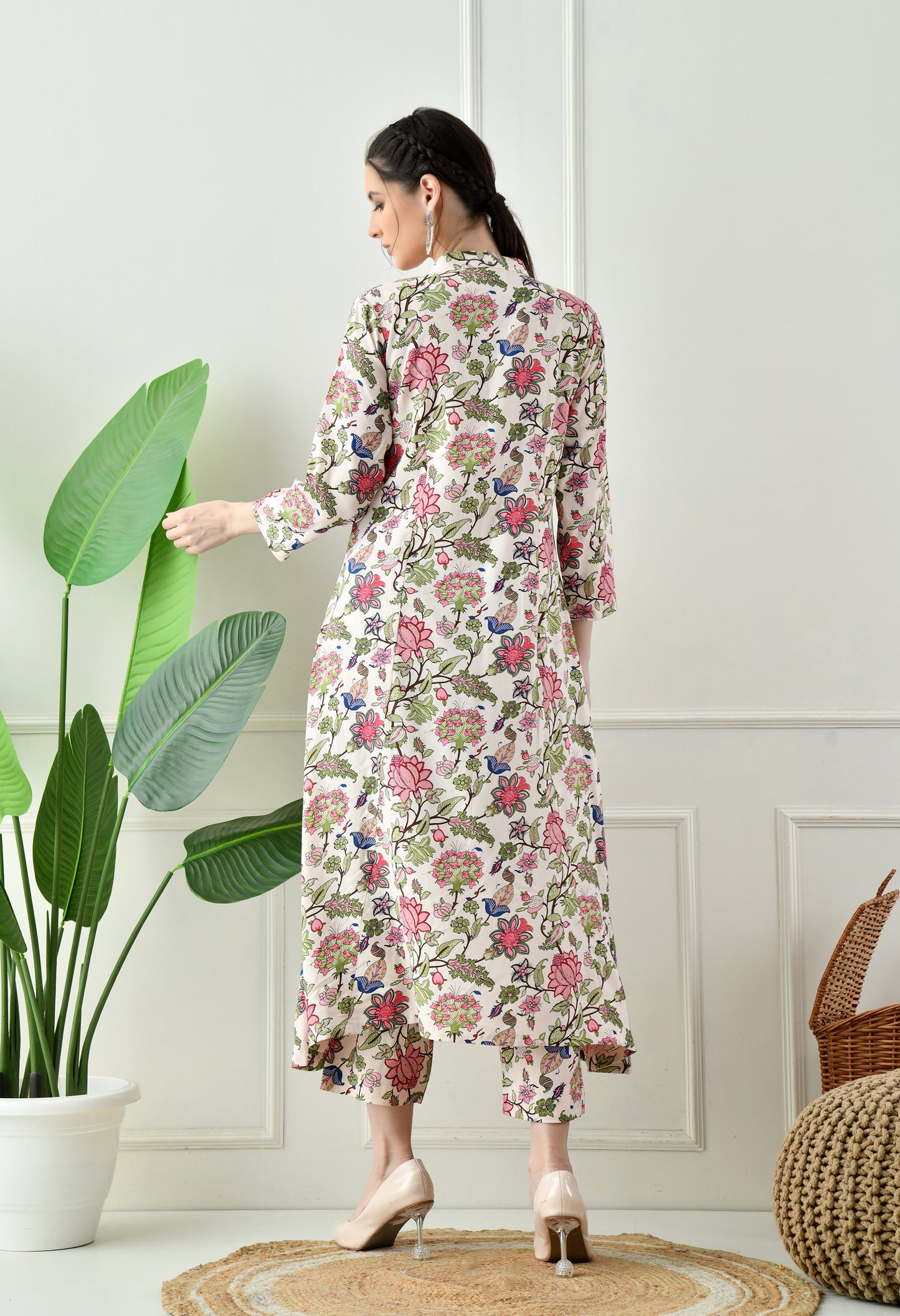 Floral A-Line Coord Set