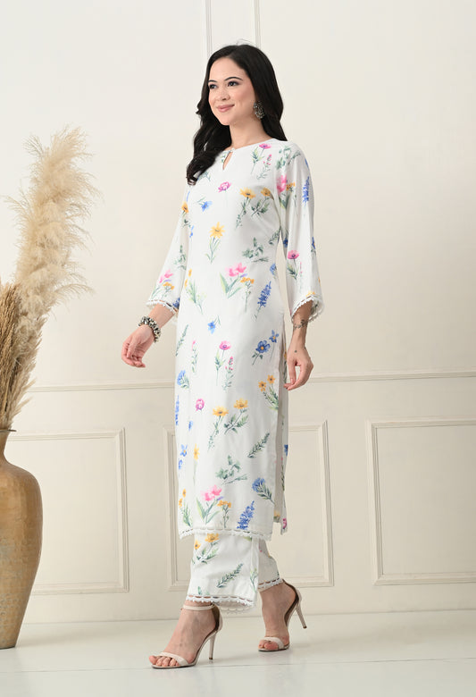 White Blossom Co-ord