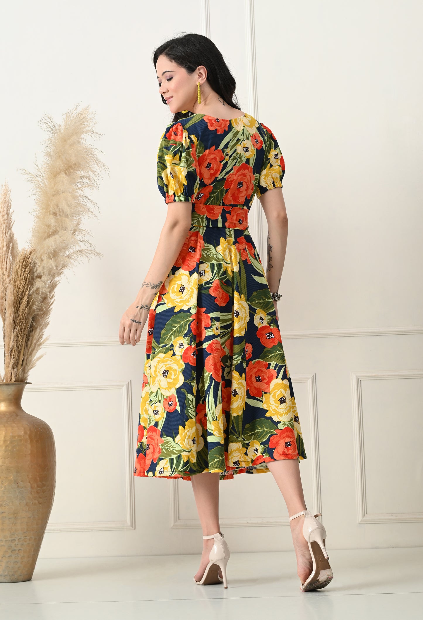 Fresh Florals Midi