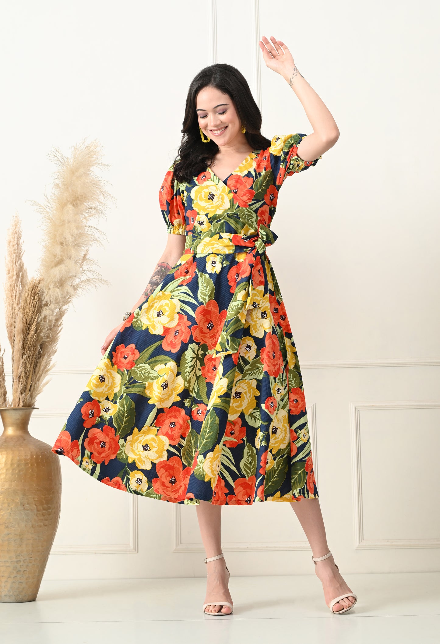 Fresh Florals Midi