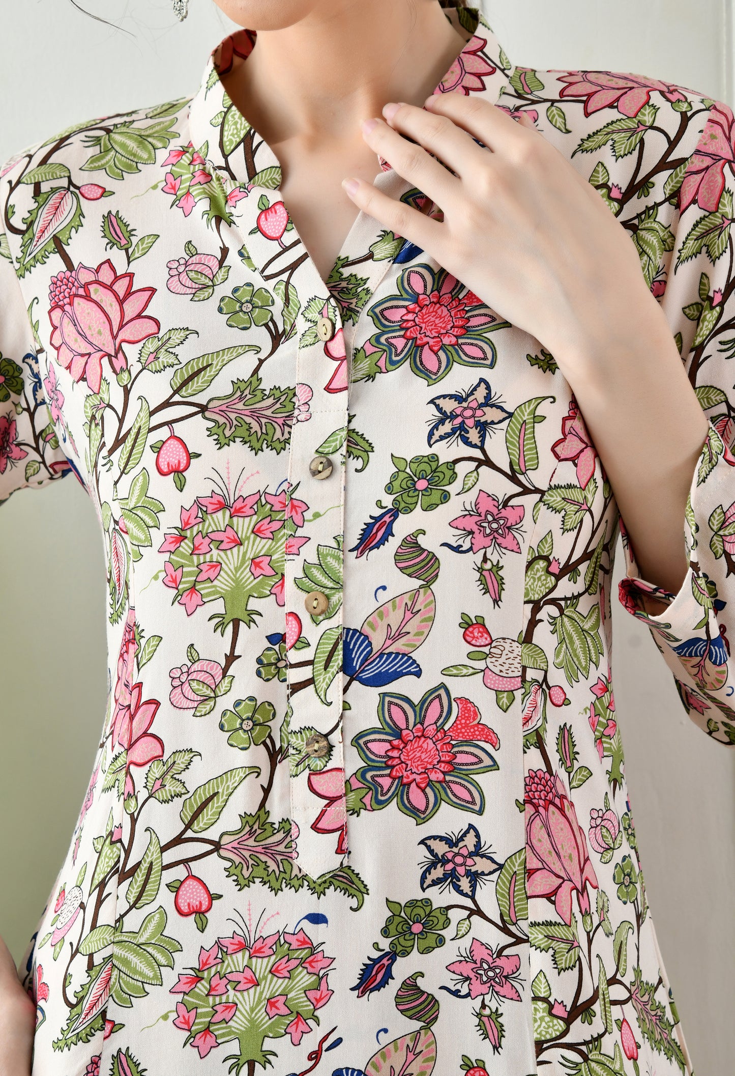 Floral A-Line Coord Set